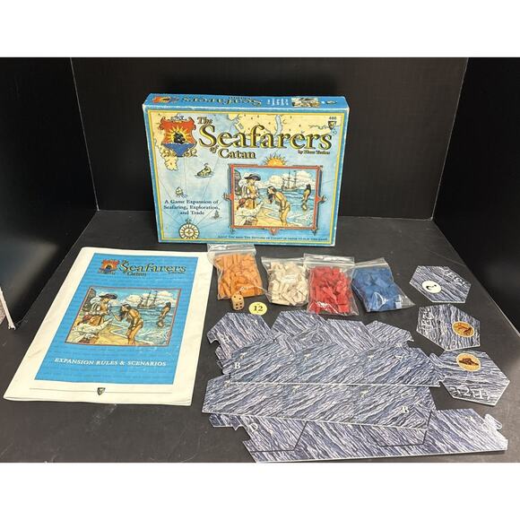 Seafarers of Catan 486 Mayfair Games Boardgame 2003 INCOMPLETE READ DESCRIPTION - Picture 1 of 7